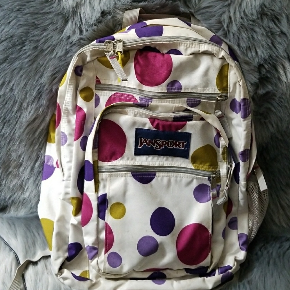 COPY - Jansport polka dot backpack